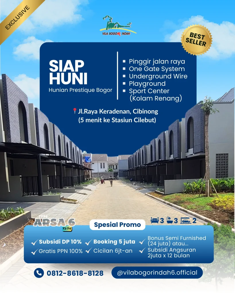 Vila Bogor Indah 3