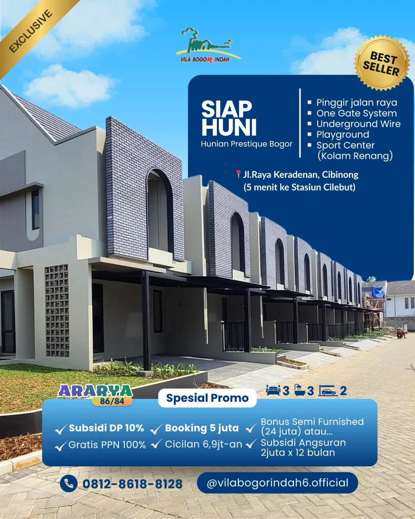 Vila Bogor Indah 4